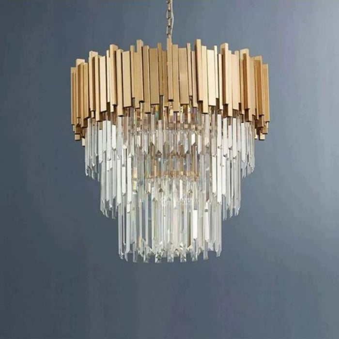 Bahay Antoine Crystal Round Chandelier