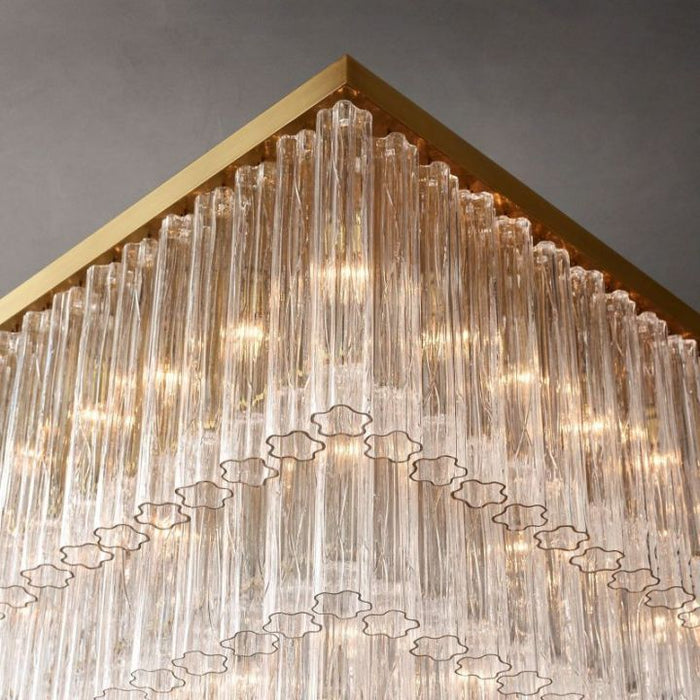 Besa Square Chandelier 45”