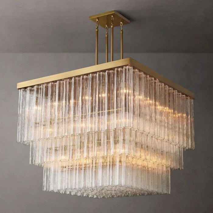 Besa Square Chandelier 45”