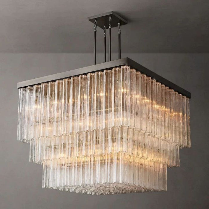 Besa Square Chandelier 45”