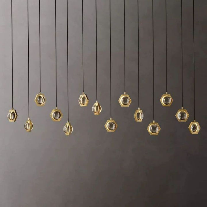 Besty Linear Chandelier 72"