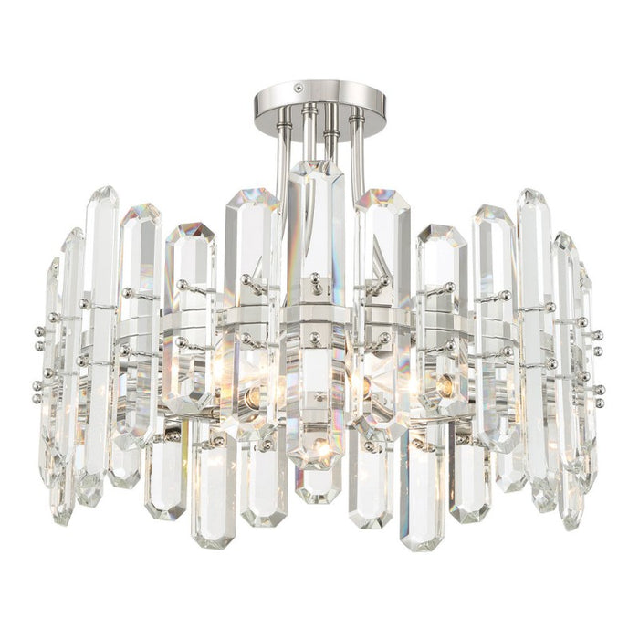 Baird 4 Light Semi Flush Mount