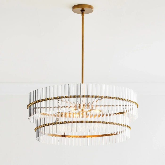 Marlee Crystal Round Chandelier