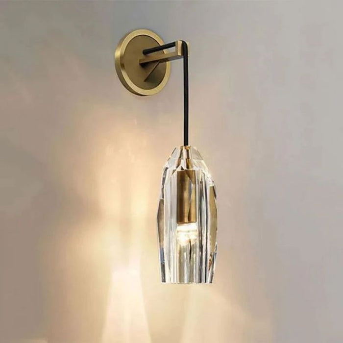 Camellia Crystal Wall Sconce