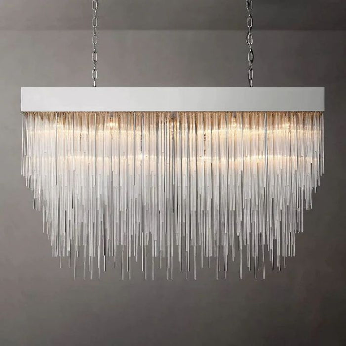 Cassie Rectangular Chandelier 54"