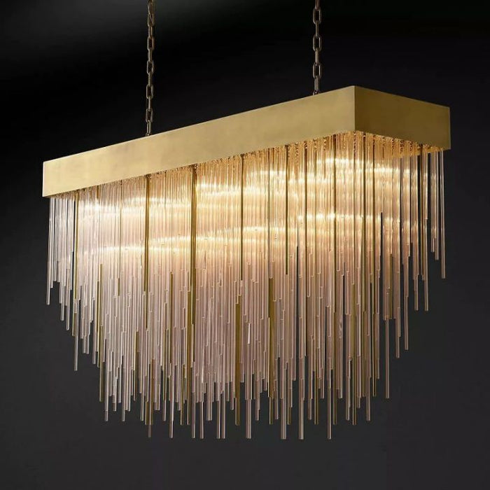 Cassie Rectangular Chandelier 54"