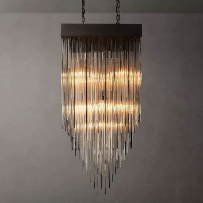 Cassie Square Chandelier 30"