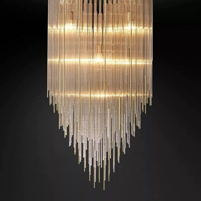 Cassie Square Chandelier 30"