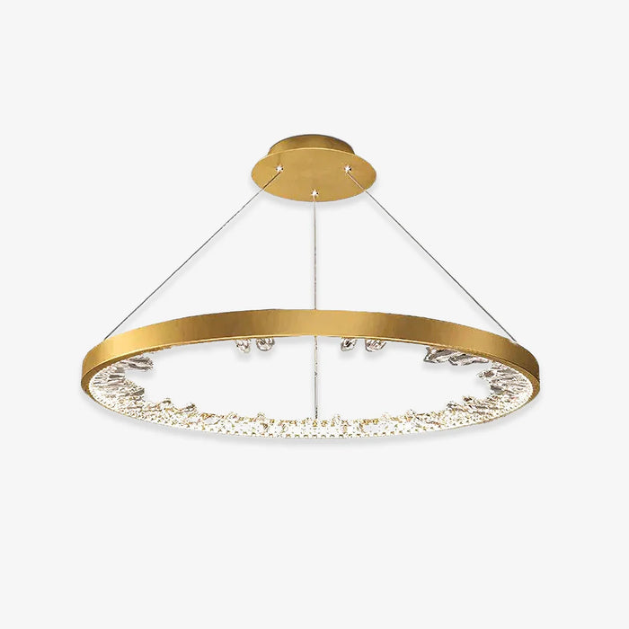 Luxury Circle Crystal Chandelier