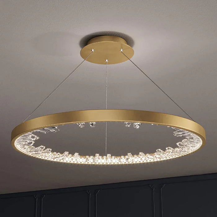 Luxury Circle Crystal Chandelier