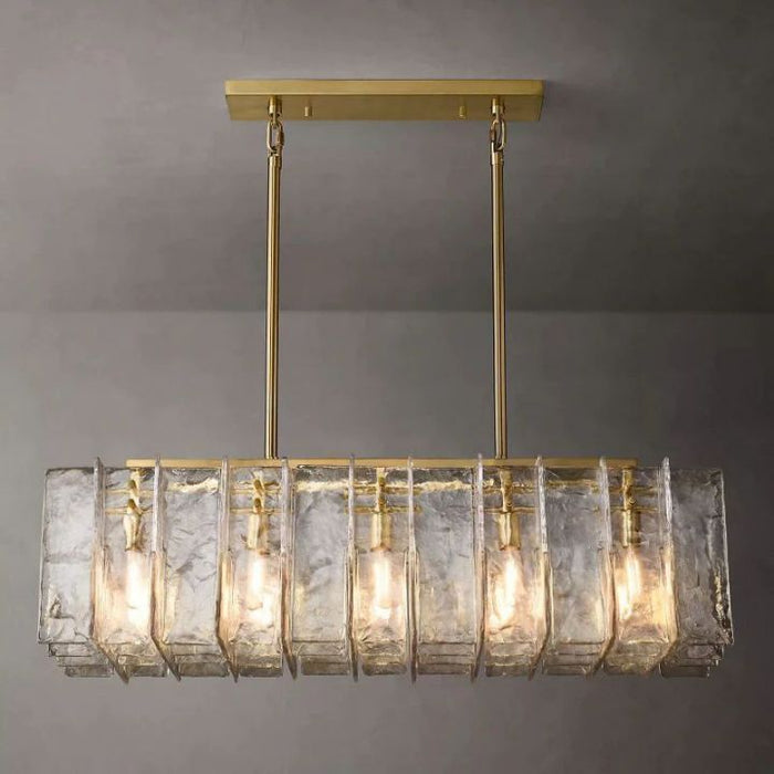 Corinna Rectangular Chandelier 49"