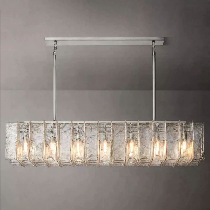 Corinna Rectangular Chandelier 67"