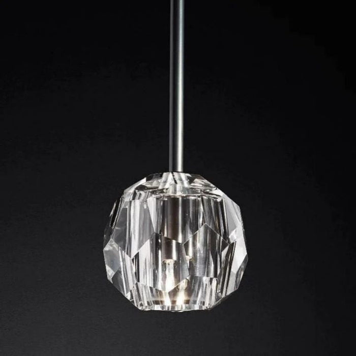 Crysball Glass Rod Pendant