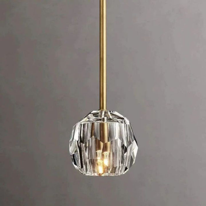 Crysball Glass Rod Pendant