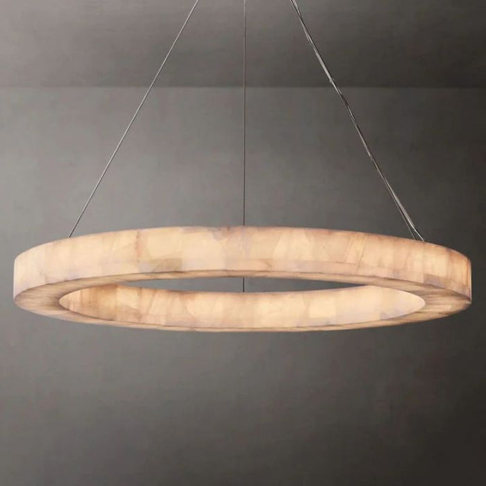 Derive Calcite Round Chandelier 31"40"60"