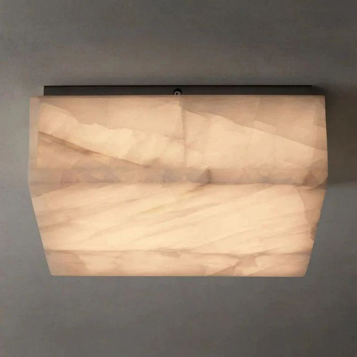 Derive Calcite Square Flushmount 6"10"14"