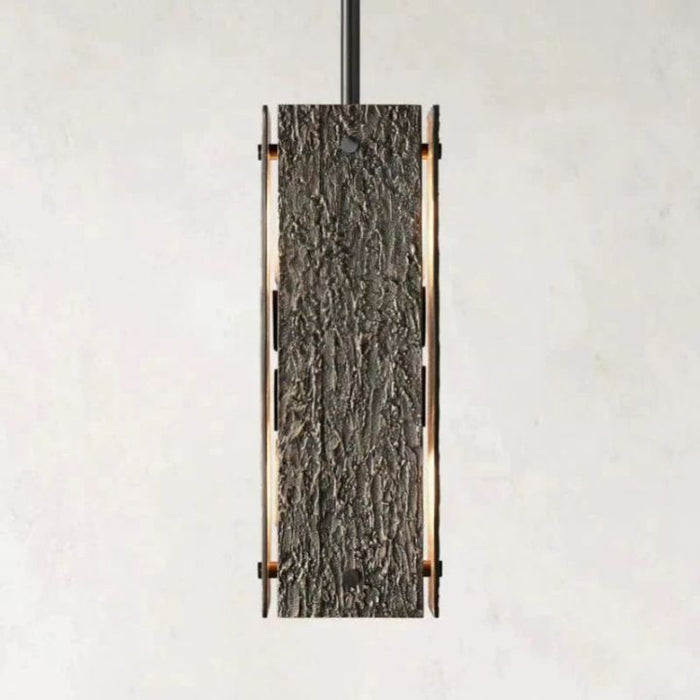 Elena Square Pendant 19"