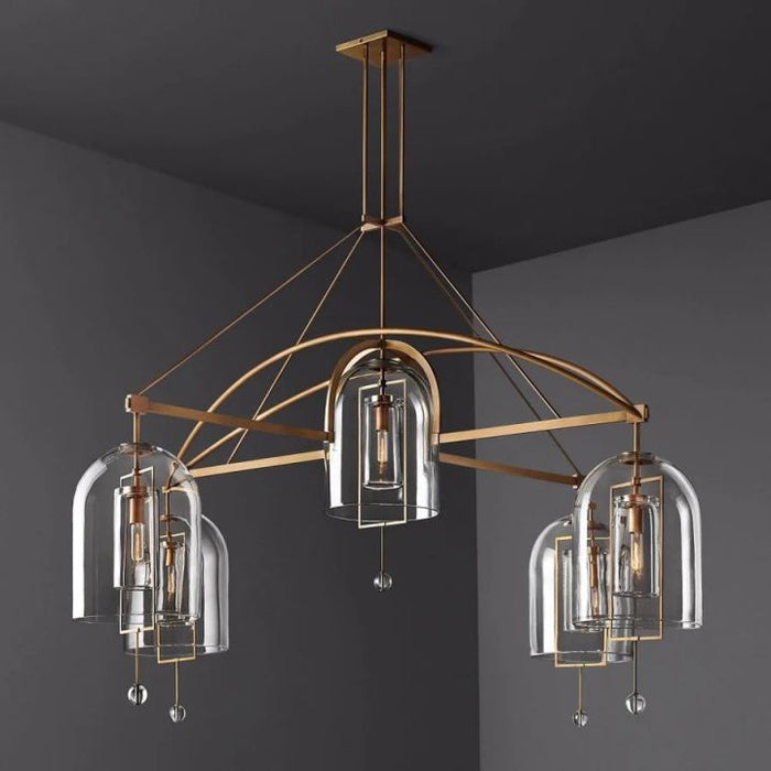 Fullbloom Round Chandelier 85"