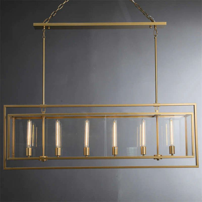 Lykke Glass chandelier for Living room, Dining Table