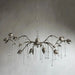 Gothic Viticci Rectangular Chandelier 52 " 61" 71"- Silver - thebelacan