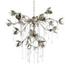 Gothic Viticci Round Chandelier 40"-Silver - thebelacan