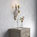 Gothic Viticcio Wall Sconce 3-Light 6-Light - Silver - thebelacan