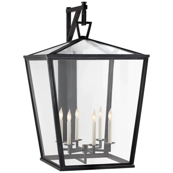 Darlana Grande Bracket Lantern wall sconce Outdoor