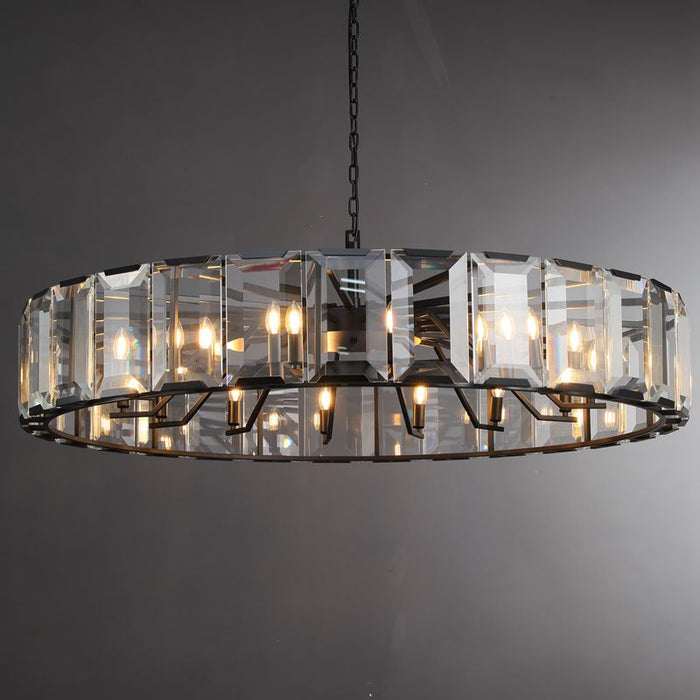 Aubrey Crystal Round Chandelier