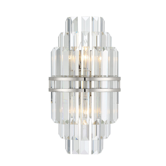 Hayes Crystal 2 Light Wall Sconce