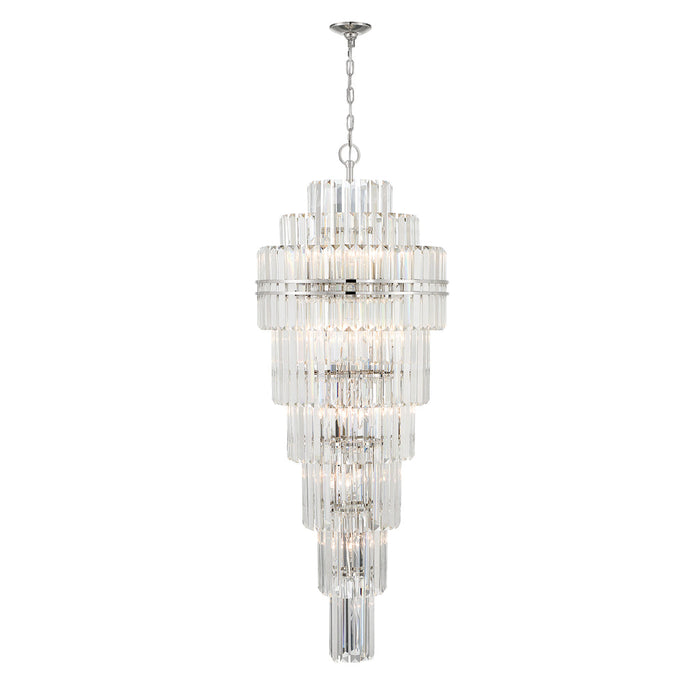 Hayes Multi-Layer Crystal 31 Light Chandelier