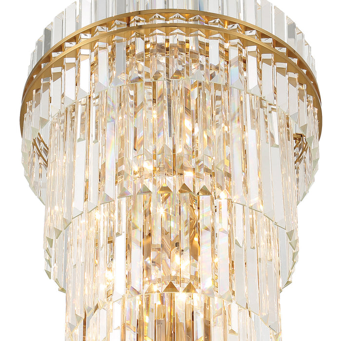 Hayes Multi-Layer Crystal 31 Light Chandelier