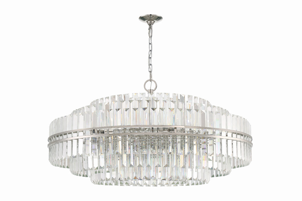 Hayes Round Crystal 32 Light Chandelier