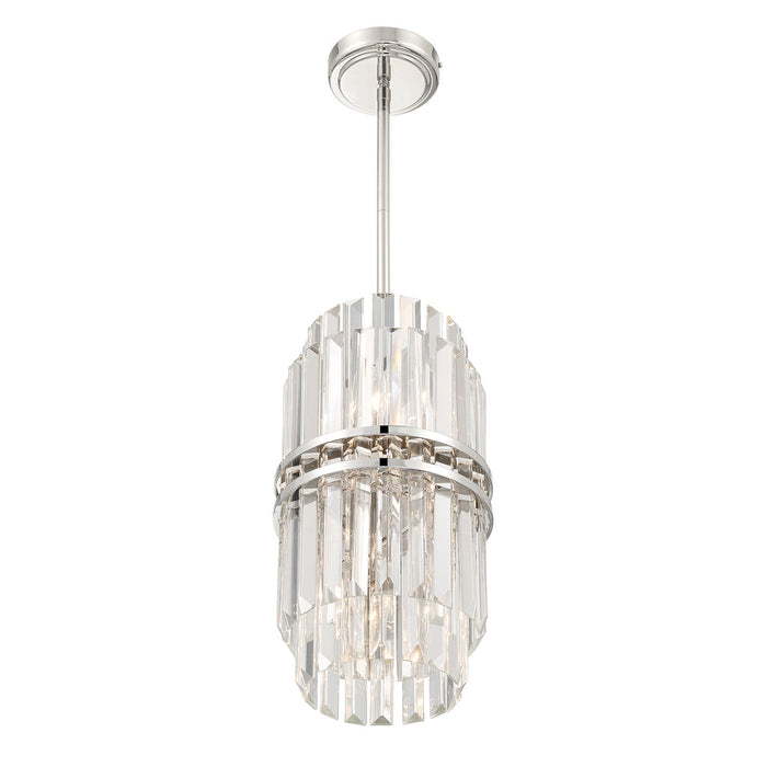 Hayes Round Crystal 4 Light Chandelier