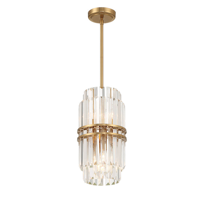 Hayes Round Crystal 4 Light Chandelier