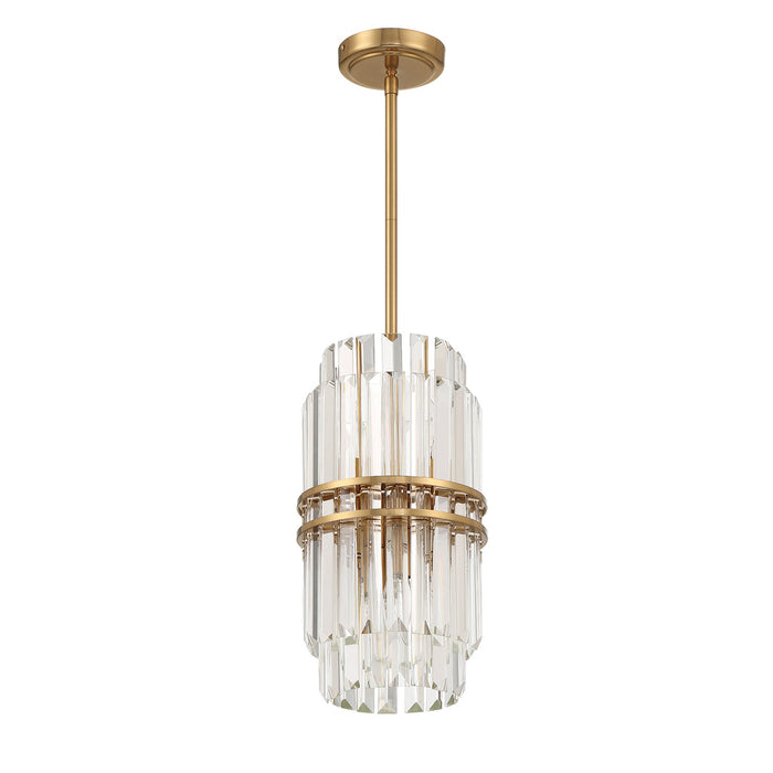 Hayes Round Crystal 4 Light Chandelier