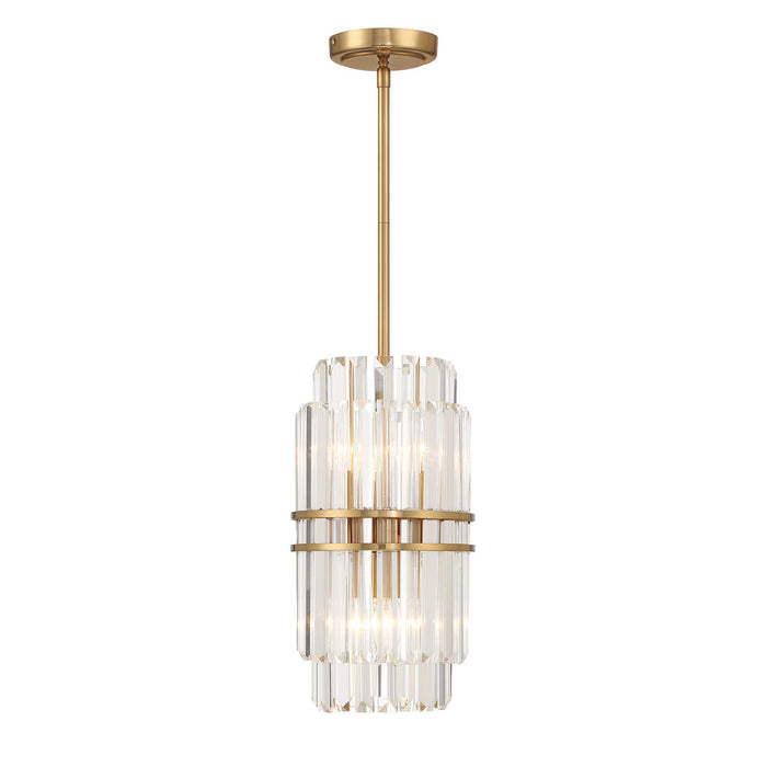 Hayes Round Crystal 4 Light Chandelier