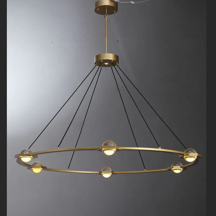 Besty Round Chandelier 48" LED Light