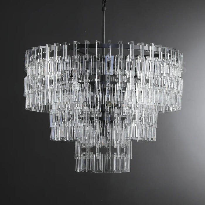 Arrebol Crystal Chandelir for Living Room Bedroom, Kitchen Island