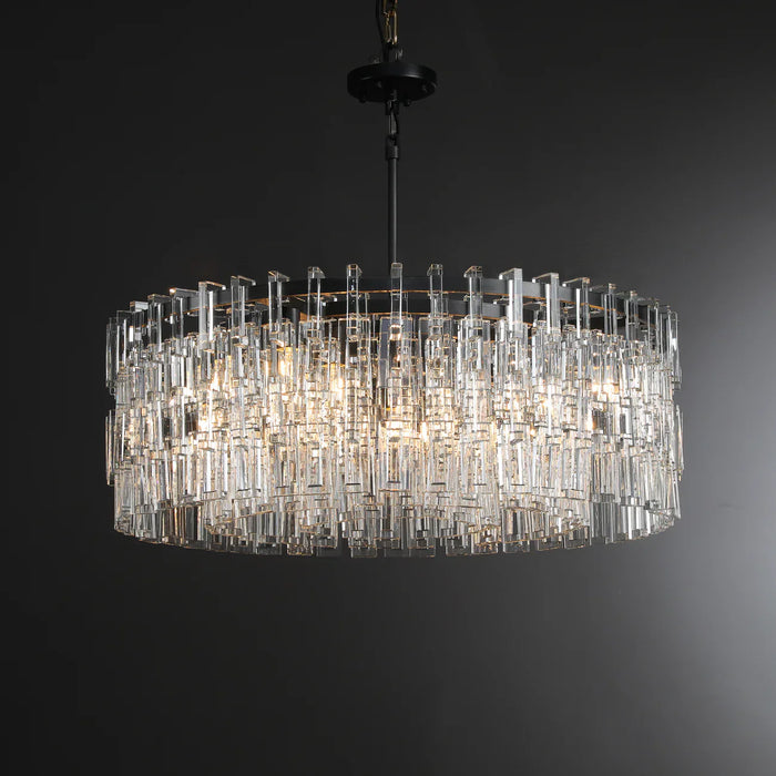 Arrebol Crystal Chandelir for Living Room Bedroom, Kitchen Island