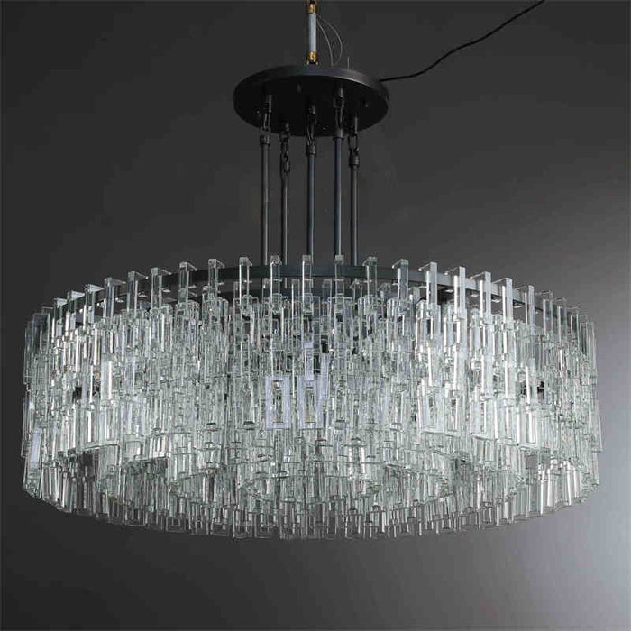 Arrebol Crystal Chandelir for Living Room Bedroom, Kitchen Island