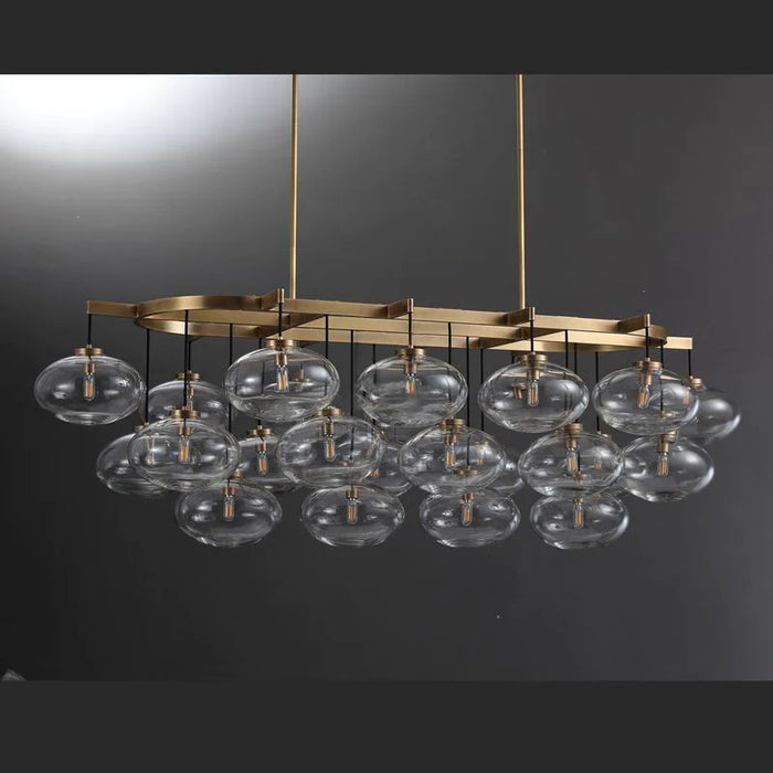 Selena Linear Chandelier 72"