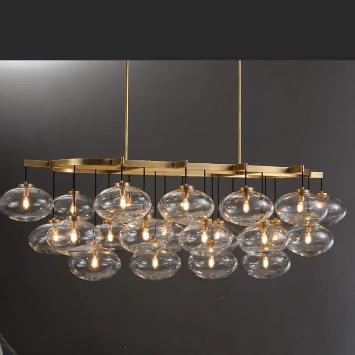 Selena Linear Chandelier 72"