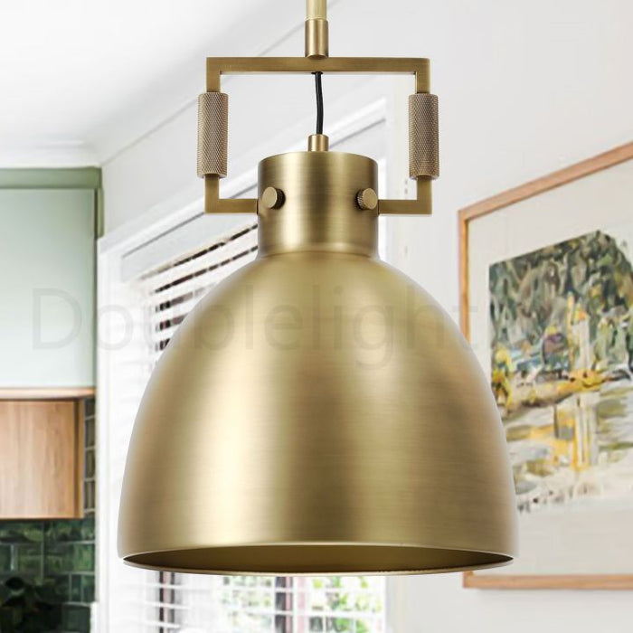 Machinist Metal Arch Pendant Light