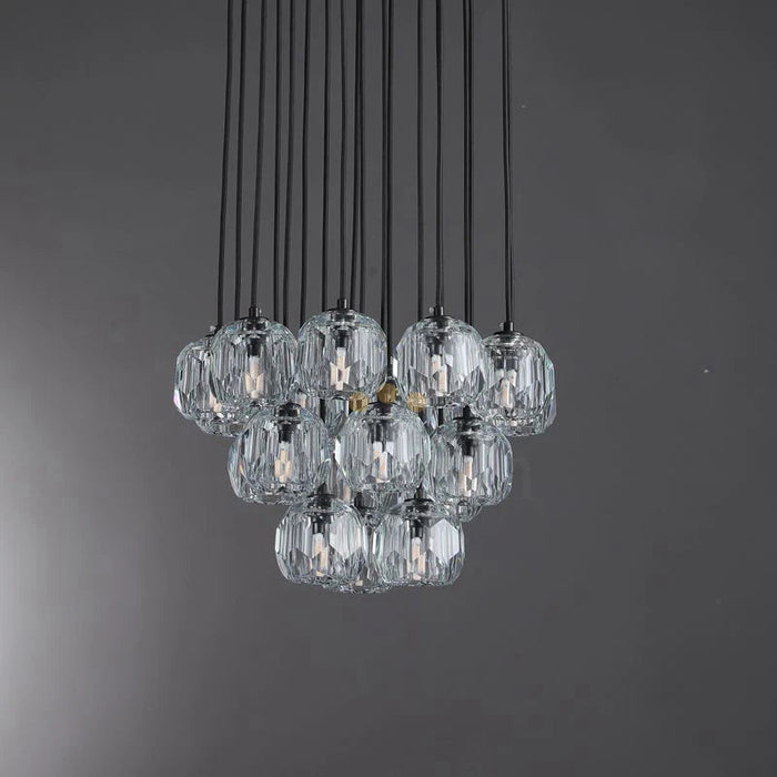 Crysball Series Glass Chandelier