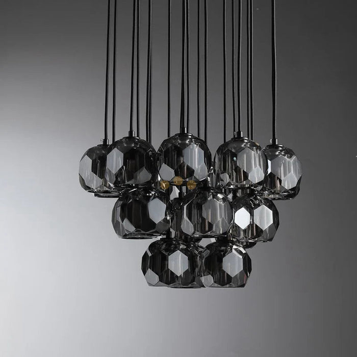 Crysball Series Glass Chandelier