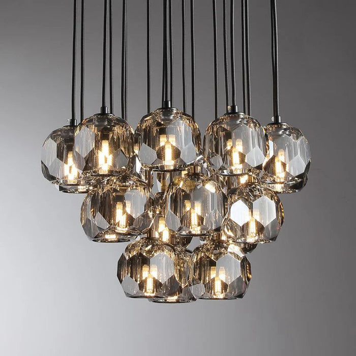 Crysball Series Glass Chandelier