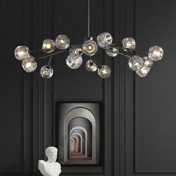 Crysball Series Glass Chandelier