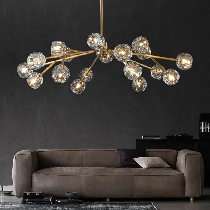 Crysball Series Glass Chandelier