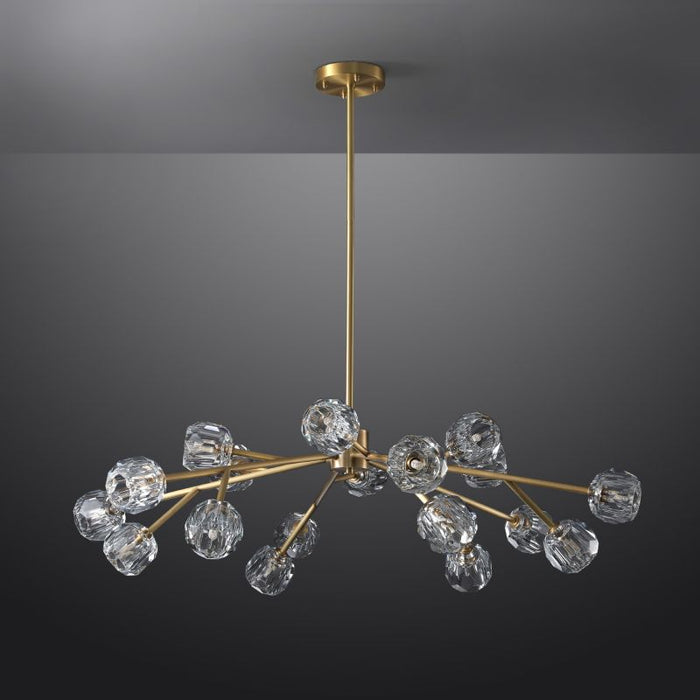 Crysball Series Glass Chandelier