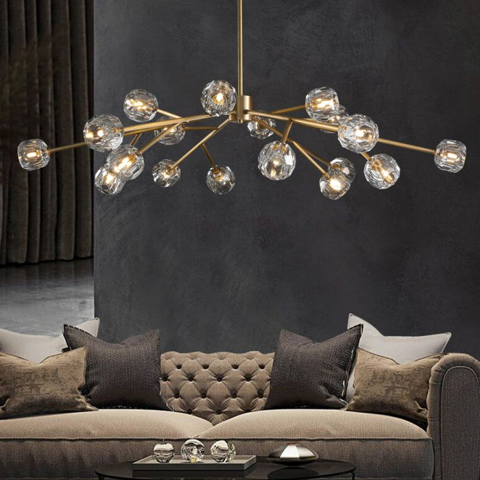 Crysball Series Glass Chandelier